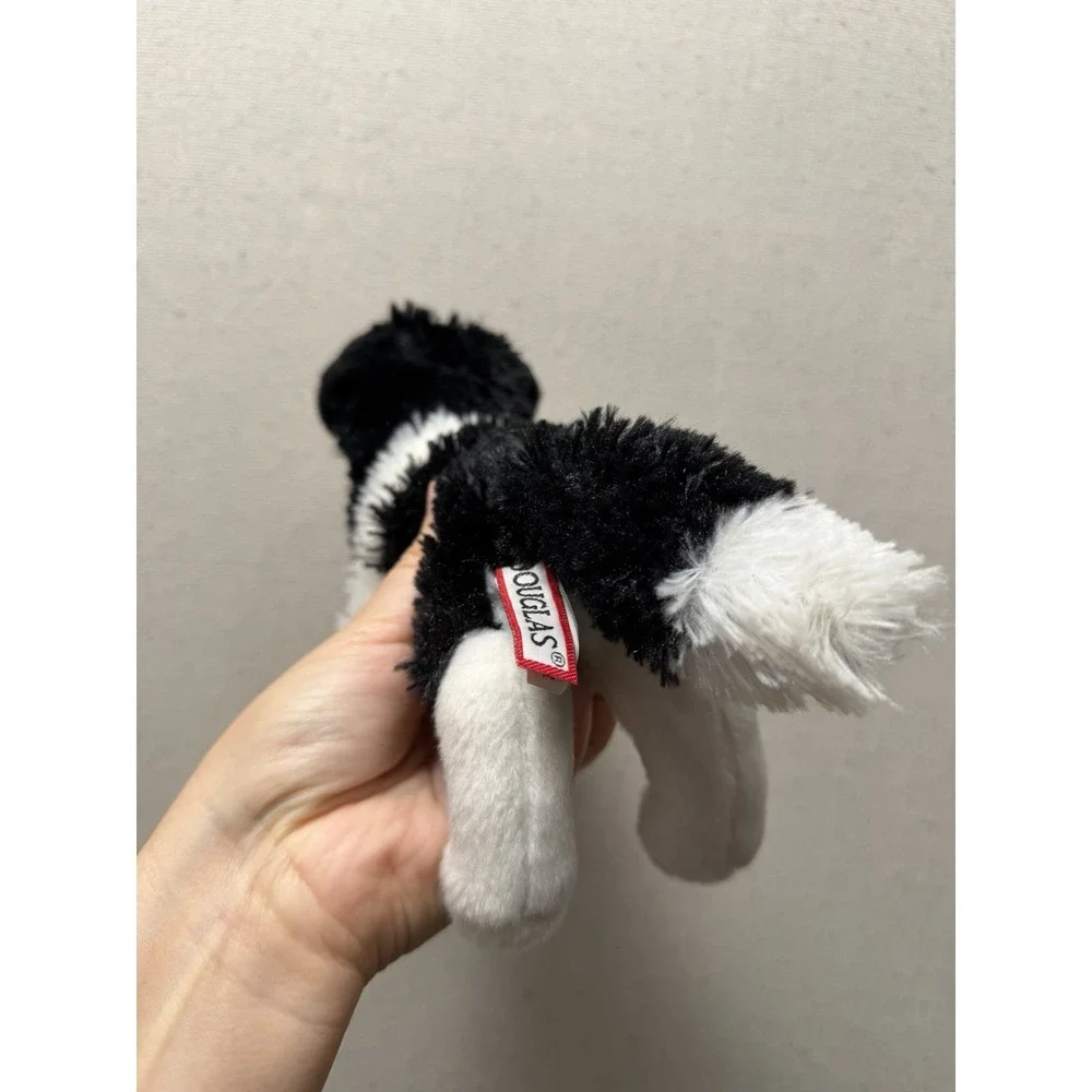 Douglas Border Collie black white stuffed animal plush toy‎ 8